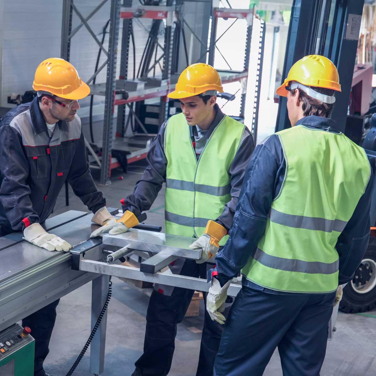 Cnc Machine Shop Employees - Square