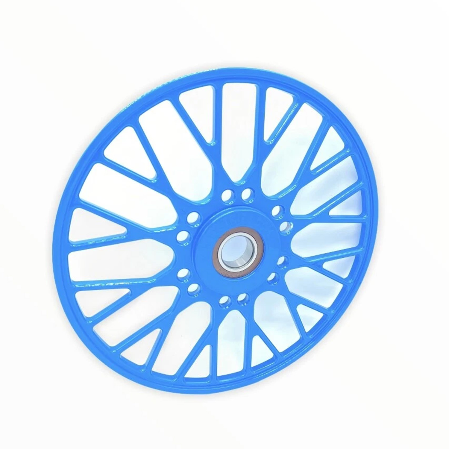 Billet-snowmobile-big-wheels-10in-alpha-wheels-light-blue