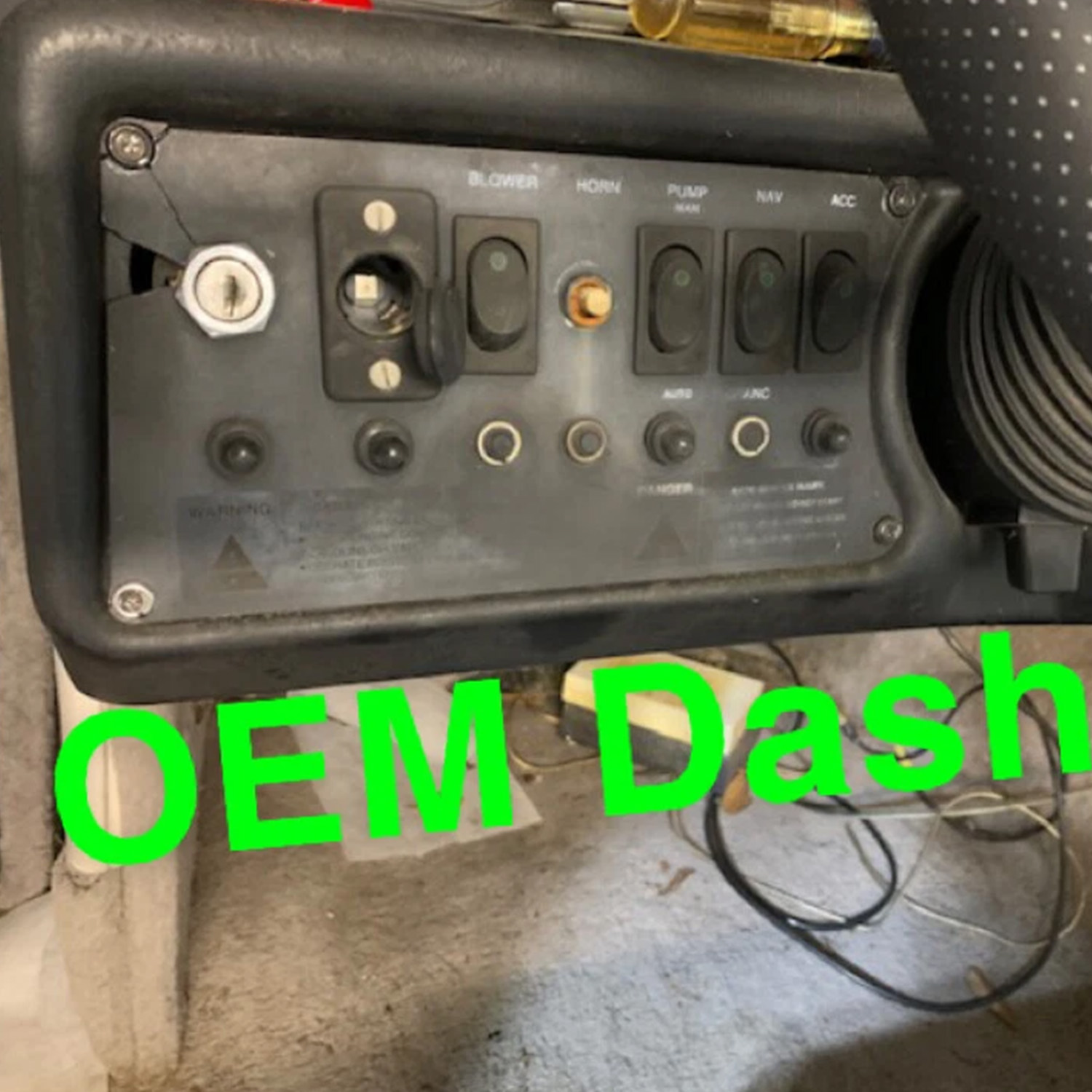 Mastercraft-prostar-205-dash-panel-set-1996-oem-dash