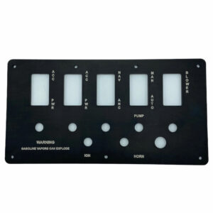 Mastercraft-prostar-switch-panel-1991-aluminum-replica