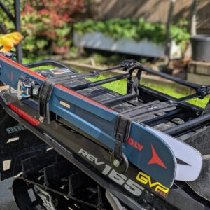 Snowmobile-rack-ski-attachment