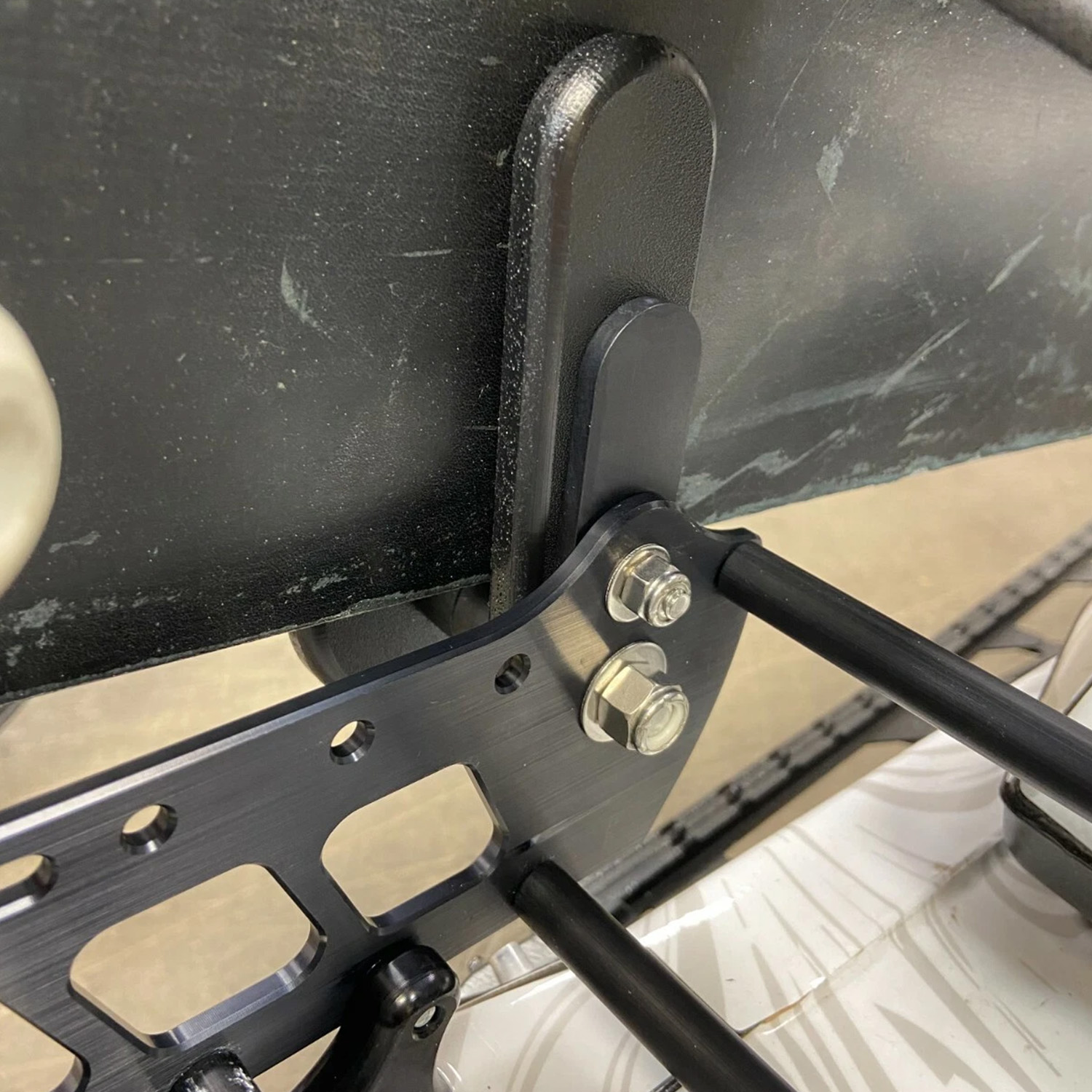 Snowmobile-rack-snowboard-attachment-closeup